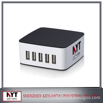 39w 5 port 5V7.8A usb hub charger with CE, RoHS, FCC and SAA certificate